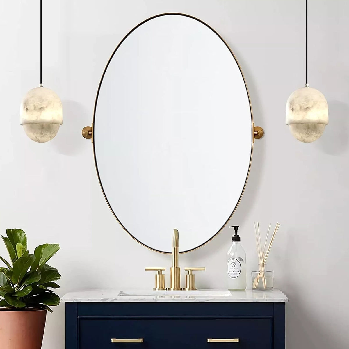 Yoko Alabaster Pendant Lamp