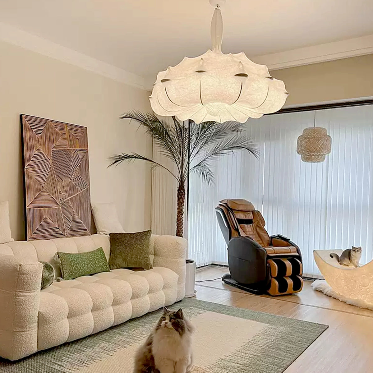 Zeppelin Silk Pendant Lamp