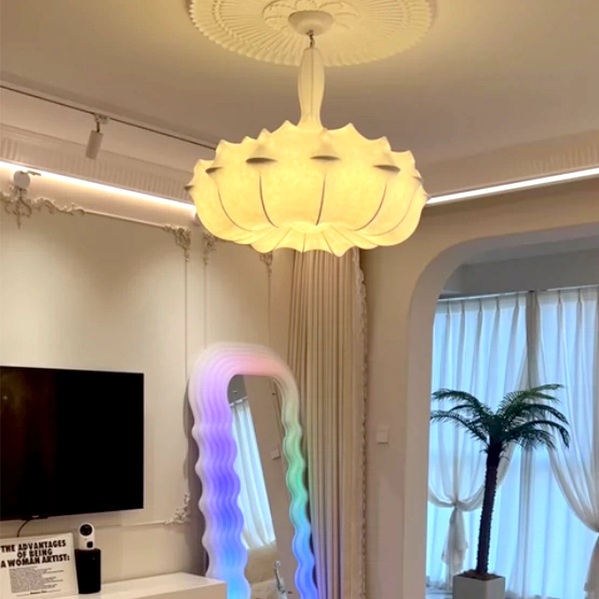 Zeppelin Silk Pendant Lamp