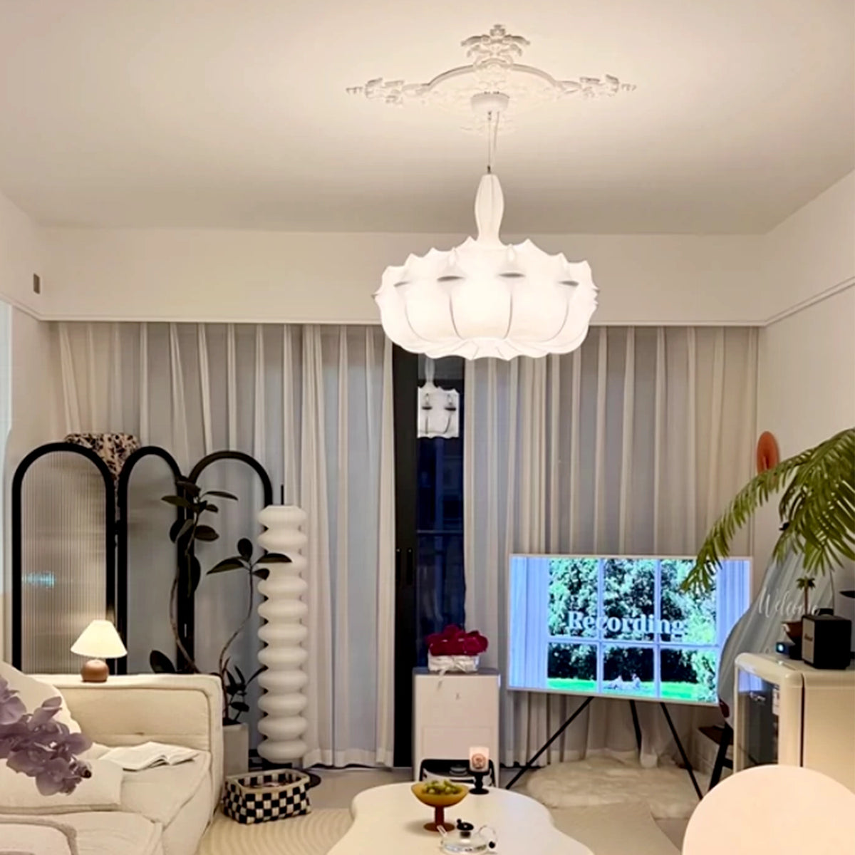 Zeppelin Silk Pendant Lamp