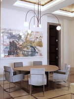 Modern Comet Chandelier