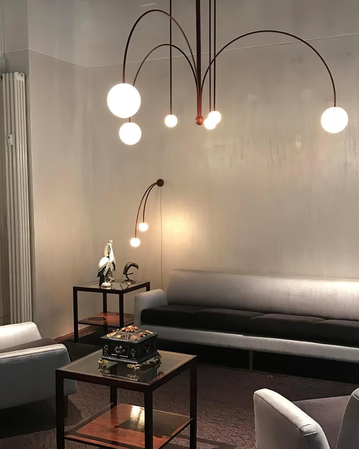 Modern Comet Chandelier