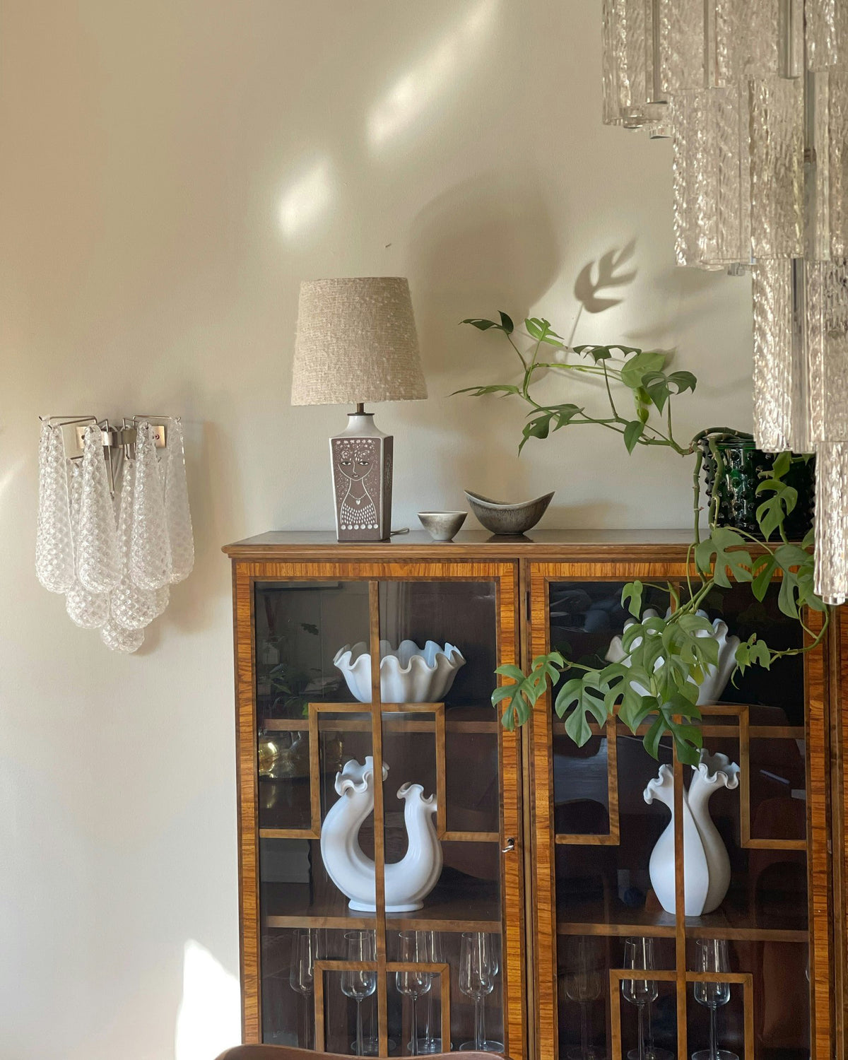 Water Drop Murano Glass Wall Lamp