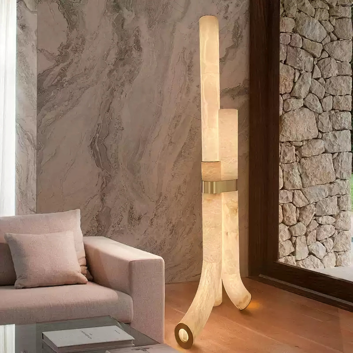 Irregular Tubular Floor lamp