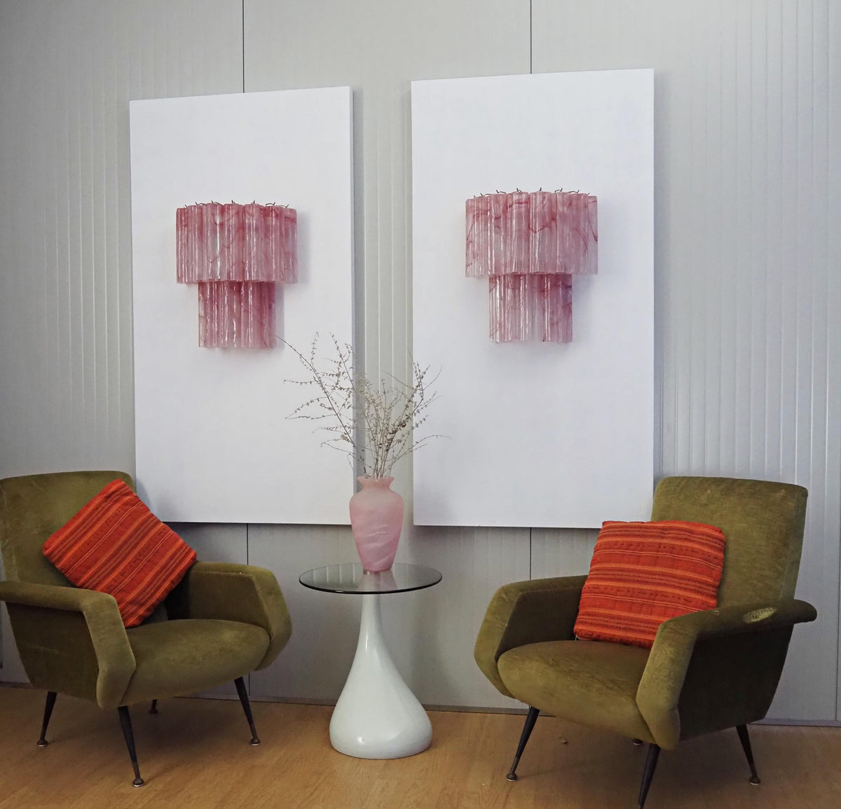 Murano Glass Tube Wall Lamp