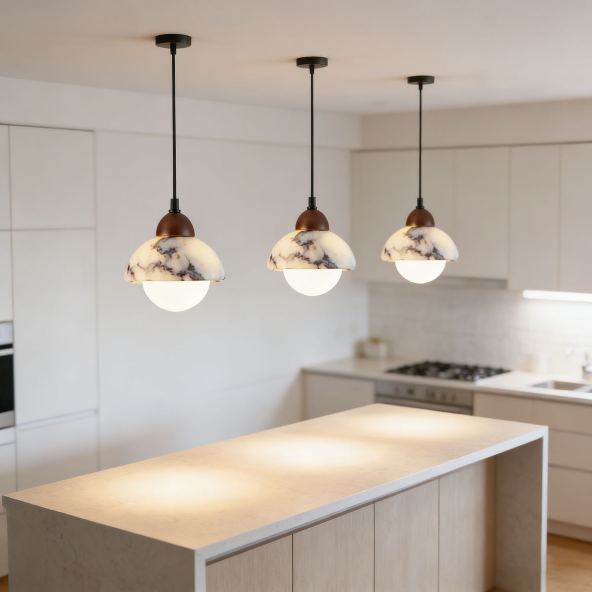 Dekum Marble Pendant Lamp