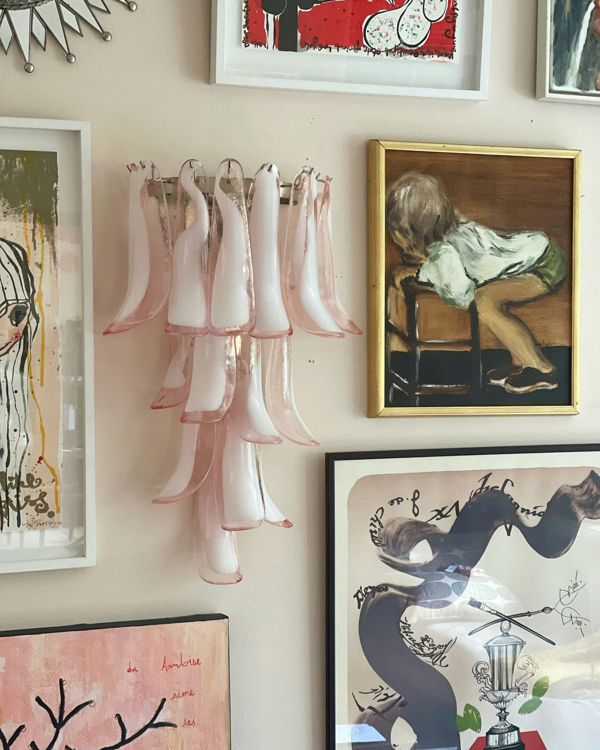 Murano Glass Wall Lamp