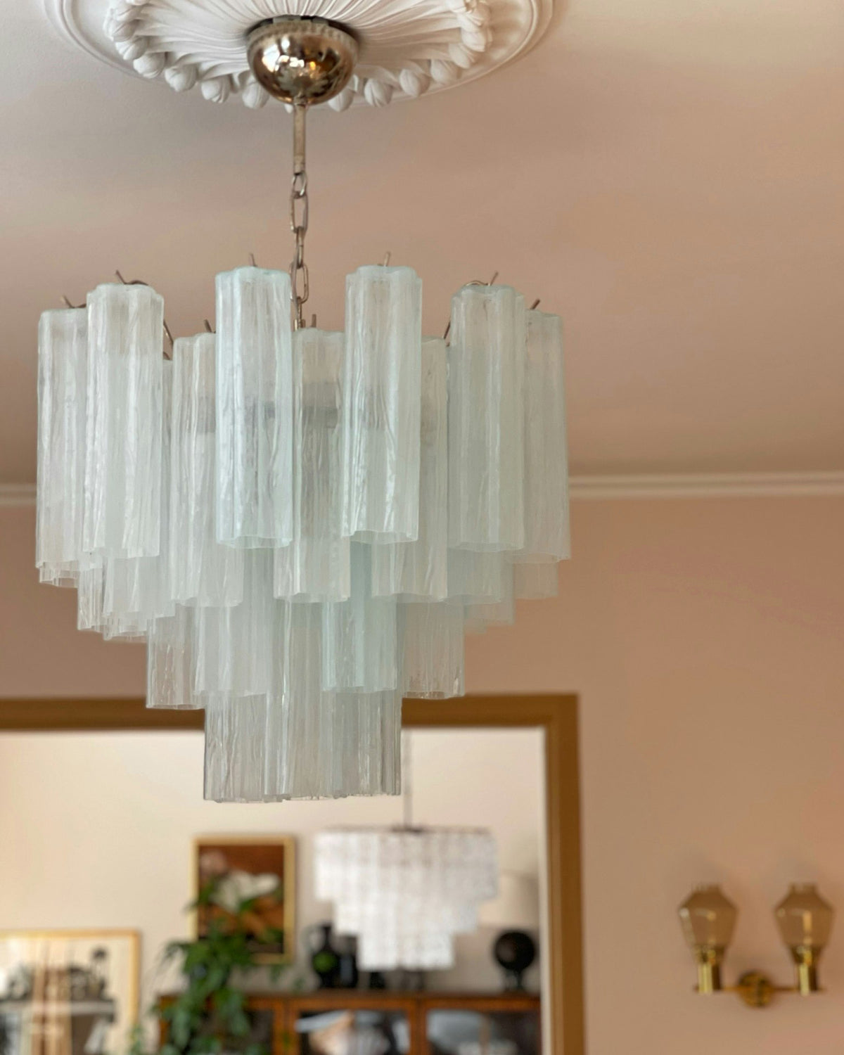 Murano glass chandelier