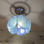 Ava Murano Disc Glass Chandelier