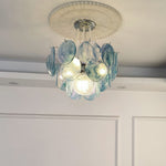 Venfield Murano Disc Glass Chandelier