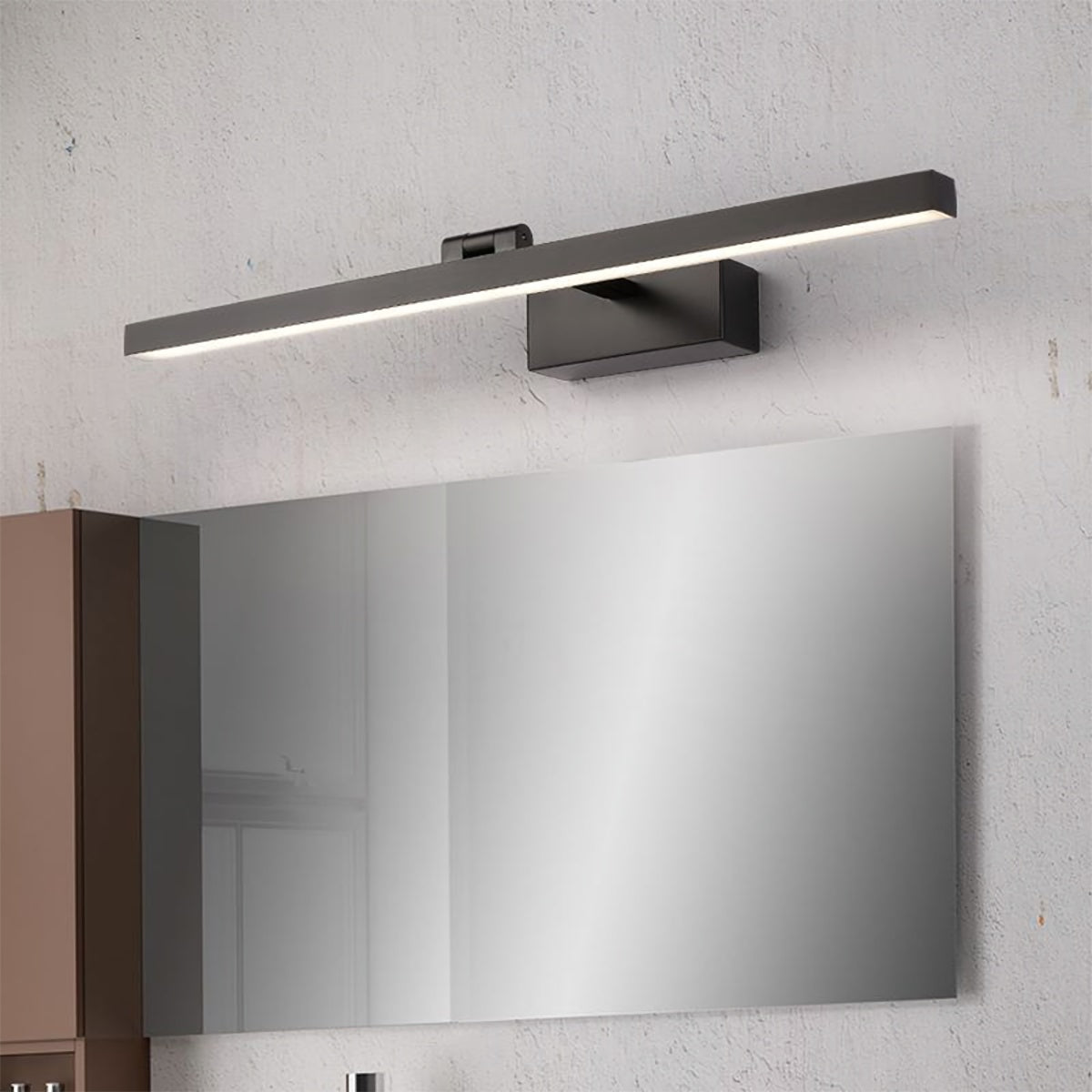 Metal linear Shade Mirror Wall Lights