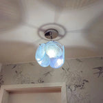 Ava Murano Disc Glass Chandelier
