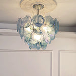 Venfield Murano Disc Glass Chandelier