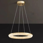 Round Ring Crystal Chandeliers