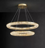 Round Ring Crystal Chandeliers