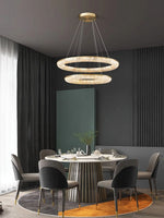 Round Ring Crystal Chandeliers