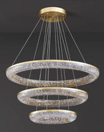 Round Ring Crystal Chandeliers