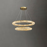 Round Ring Crystal Chandeliers