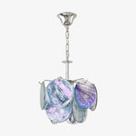 Season Murano Disc Glass Chandelier