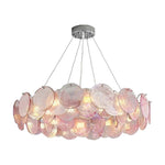Vistosi Murano Disc Glass Chandelier