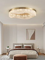 Light luxury brass ceiling lamp