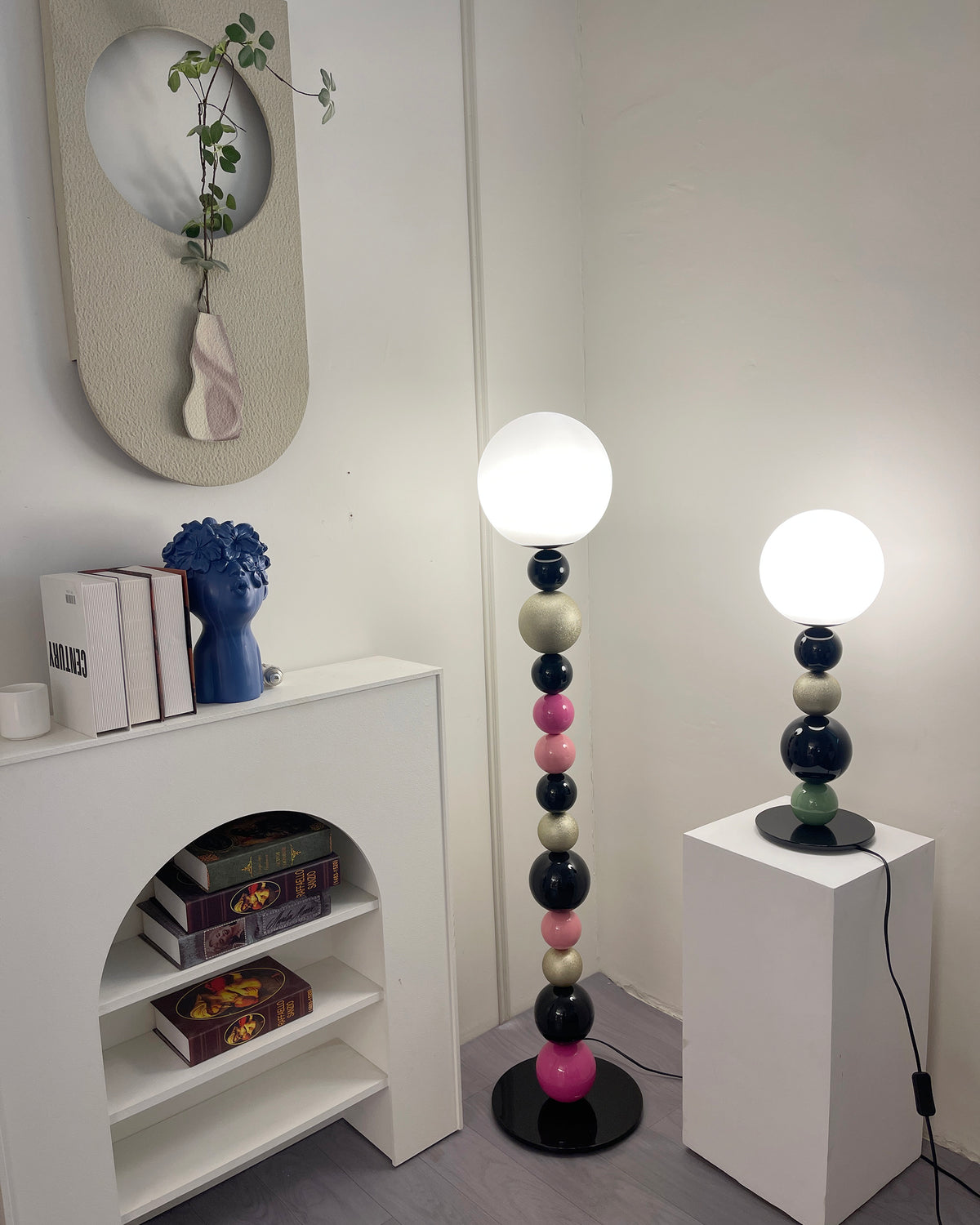 Spectrum Orb Floor Lamp