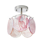 Ava Murano Disc Glass Chandelier