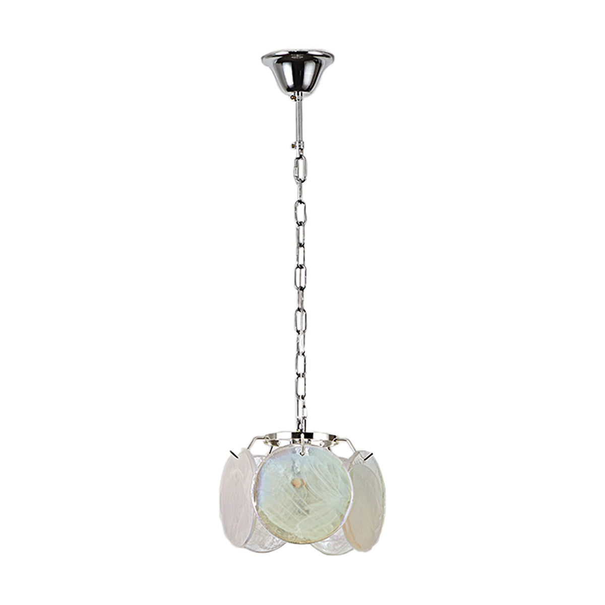 Handmade Murano Disc Glass Chandelier