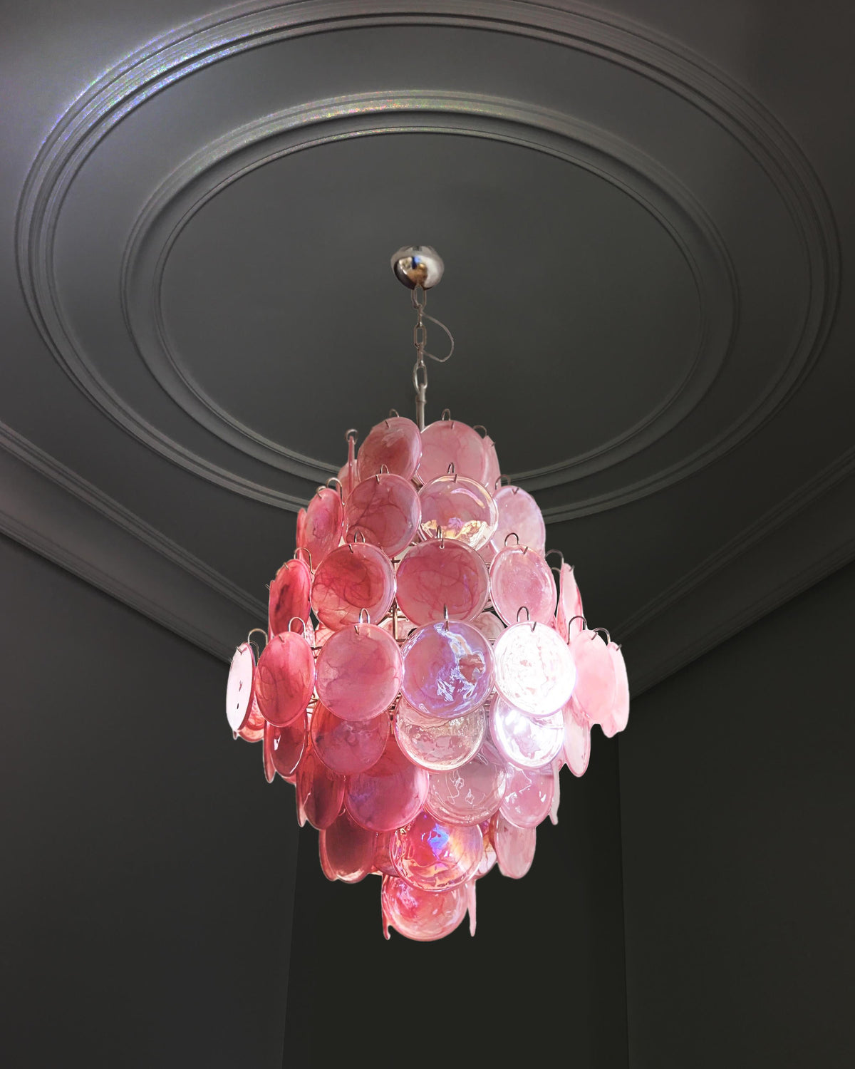 Large Vintage Italian Murano Chandelier