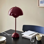 Flowerpot Semi-Circle Table Lamp