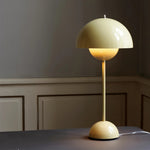 Flowerpot Semi-Circle Table Lamp