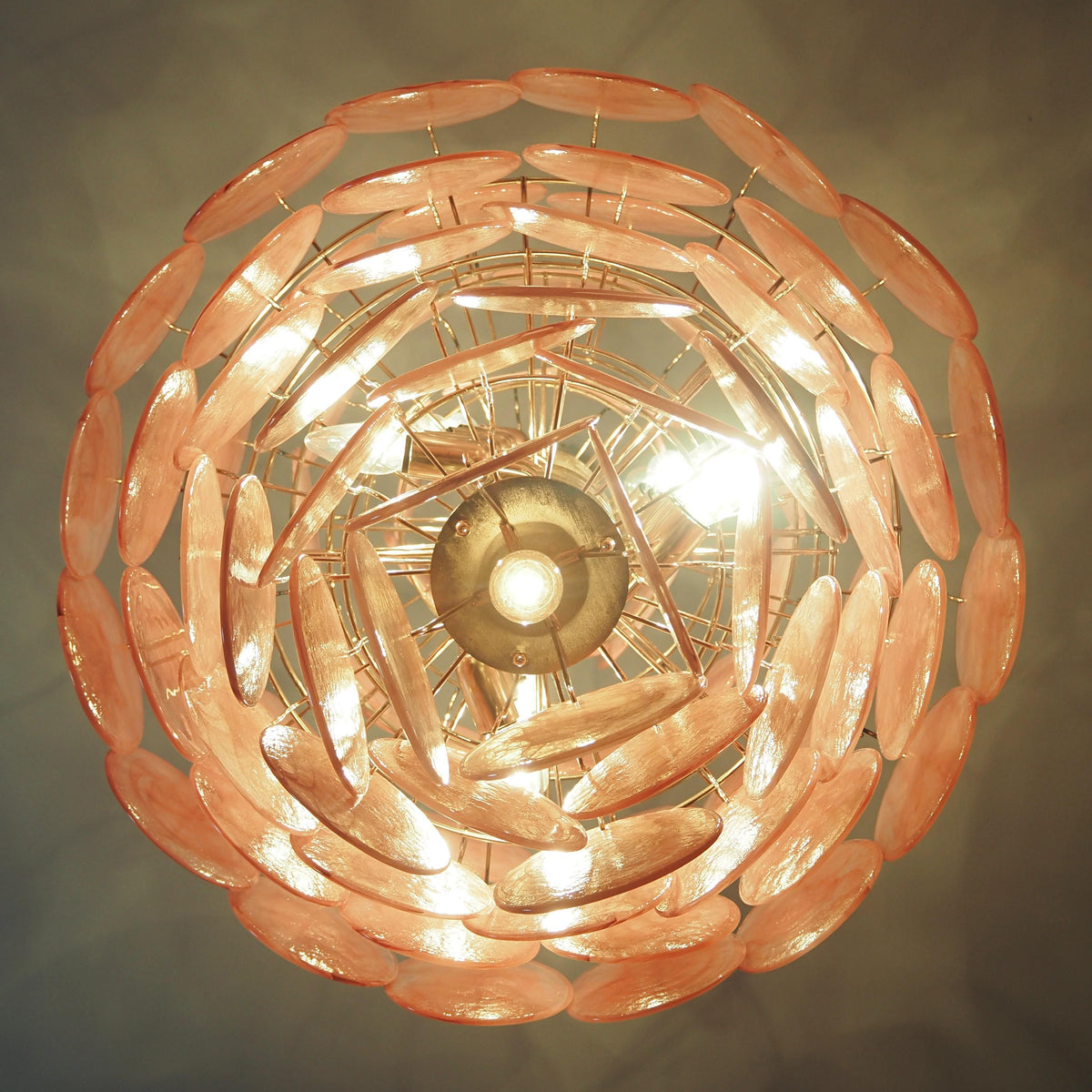 Large Vintage Italian Murano Chandelier