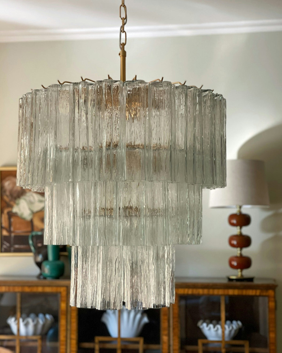 Murano glass chandelier