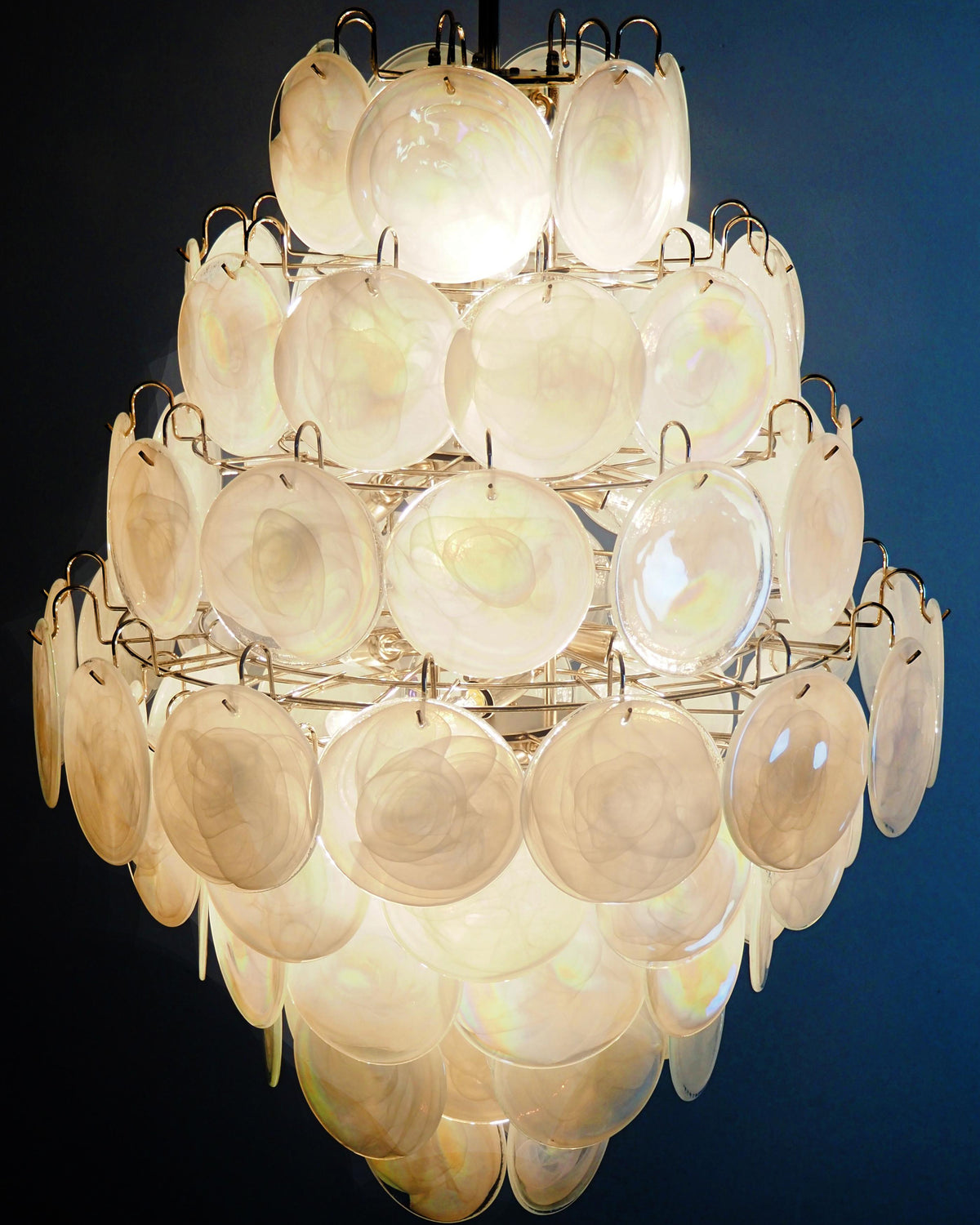 Large Vintage Italian Murano Chandelier