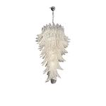 Italian exquisite Murano slender chandelier