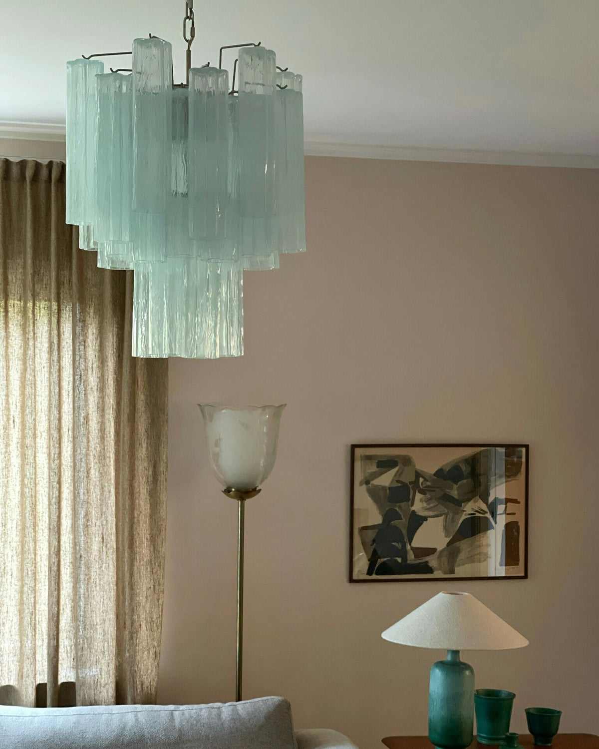 Murano glass chandelier