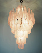 Huge Italian vintage Murano glass chandelier