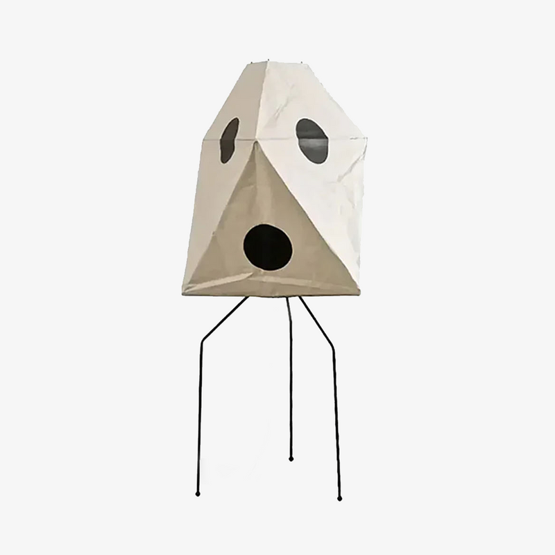 Ombrette Cut-Out Paper Cube Floor Lamp