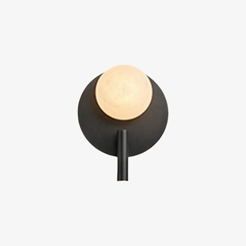 Alabaster Ball Wall Lamp