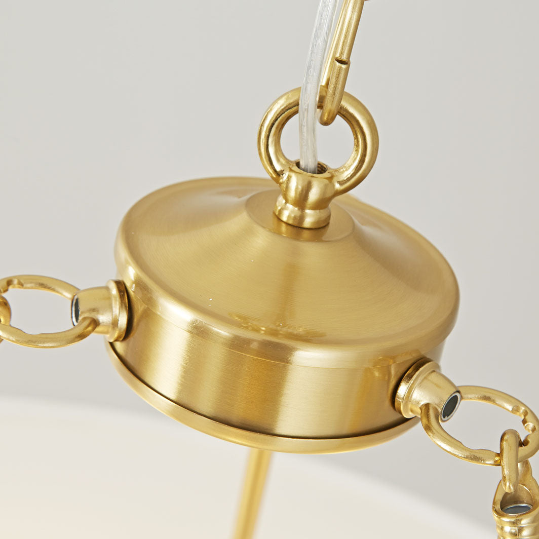 Double-Tier Inverted Bowl Chandelier