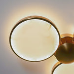 Alabaster Modern Disc Ceiling Light