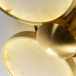Alabaster Modern Disc Ceiling Light