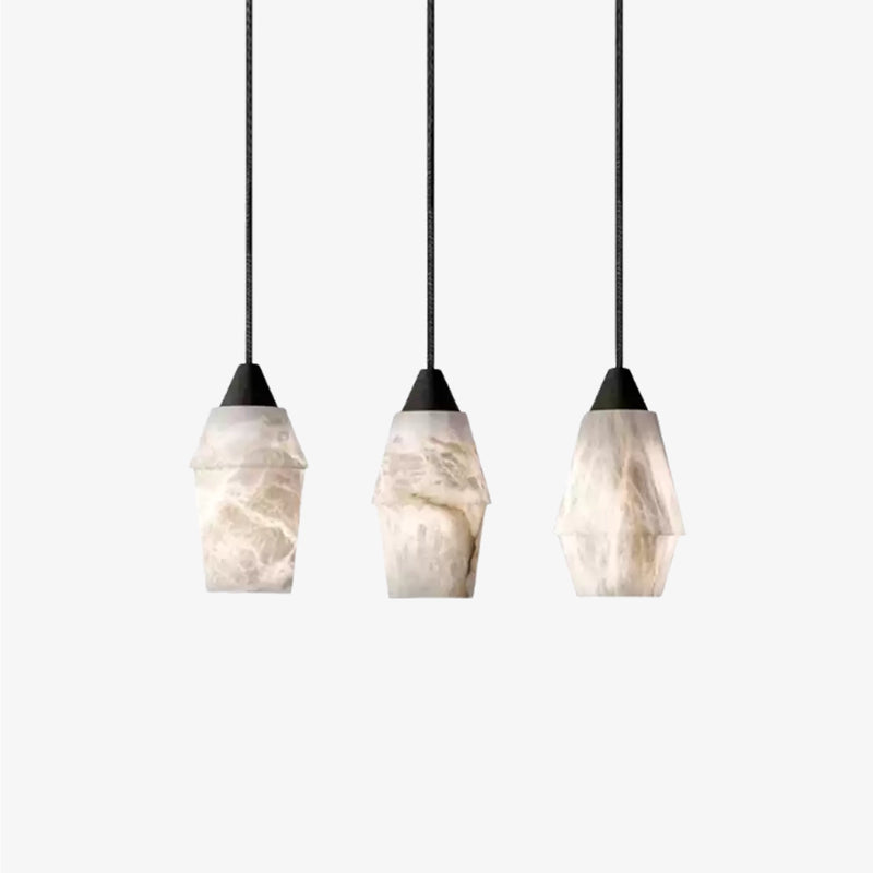 Alabaster Ten-Ma-Do Pendant Lamp