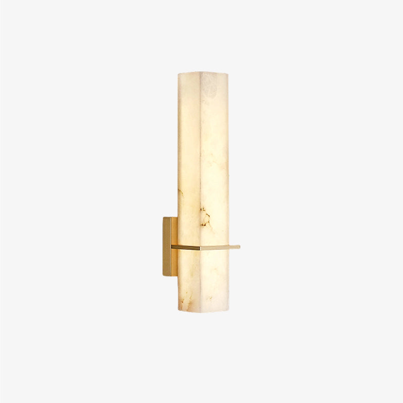 Alabaster rectangle Wall Lamp