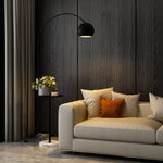 Arc Drawer Floor Lamp