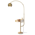 Arc Drawer Floor Lamp