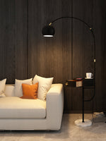 Arc Drawer Floor Lamp