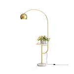 Arc Drawer Floor Lamp