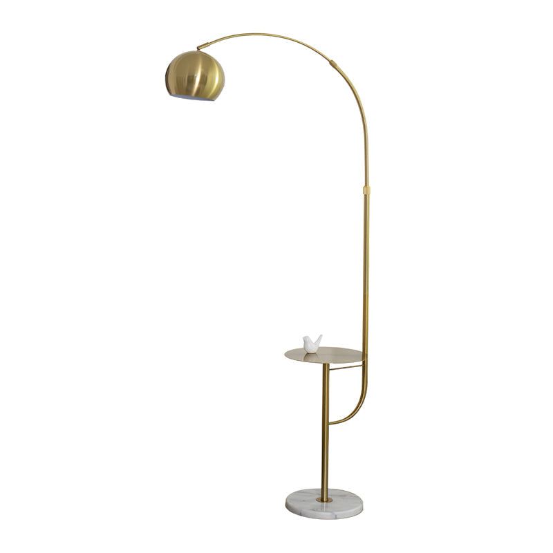 Arc Drawer Floor Lamp