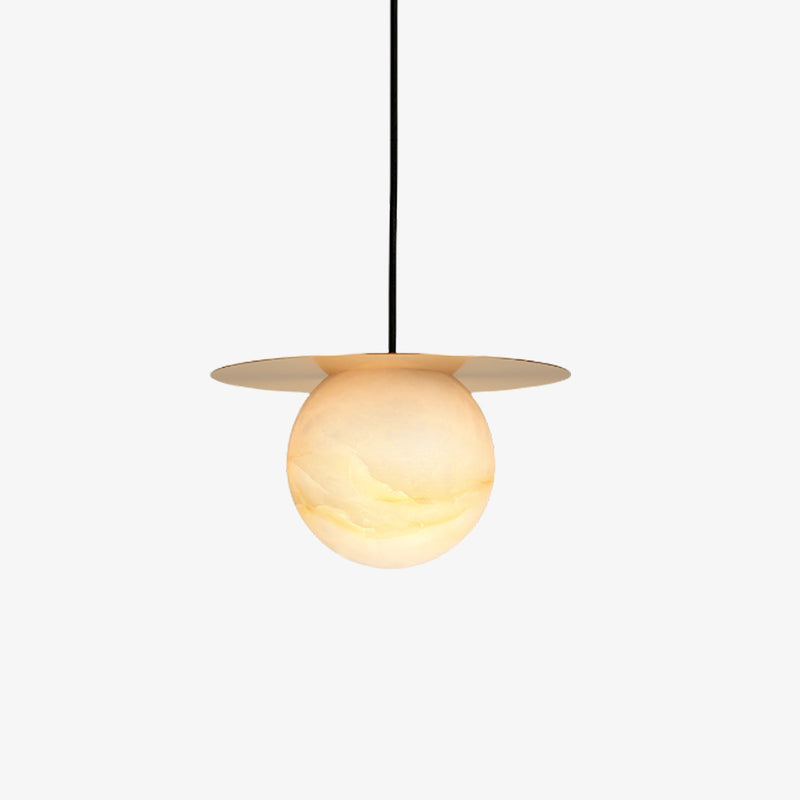 Saturn Alabaster Pendant Lamp